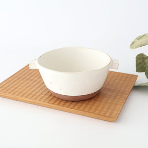 Craft Ishikawa Two Handed Soup Bowl L Okoge | Banko Ware