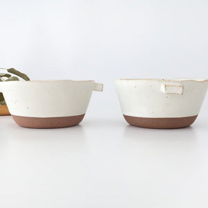 Craft Ishikawa Two Handed Soup Bowl L Okoge | Banko Ware