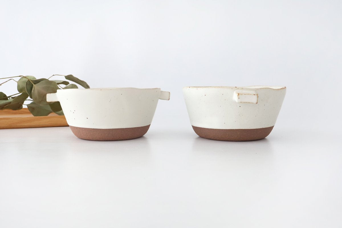 Craft Ishikawa Two Handed Soup Bowl L Okoge | Banko Ware