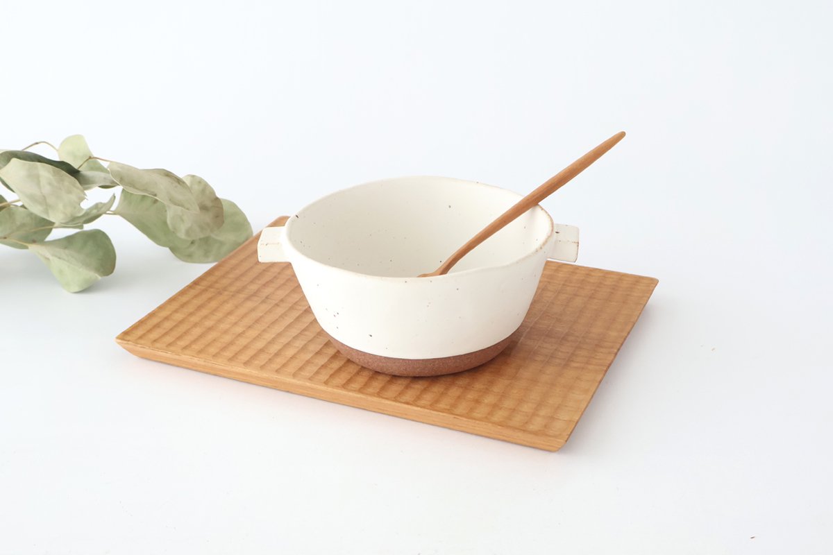 Craft Ishikawa Two Handed Soup Bowl L Okoge | Banko Ware