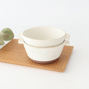 Craft Ishikawa Two Handed Soup Bowl L Okoge | Banko Ware