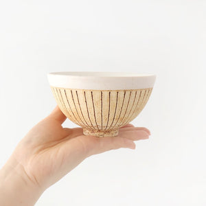 Craft Ishikawa Rice Bowl Sabi L | Banko Ware