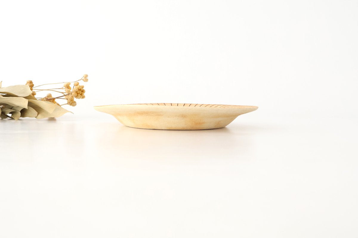 Craft Ishikawa Rim Plate Sabi 18cm/7in | Banko Ware