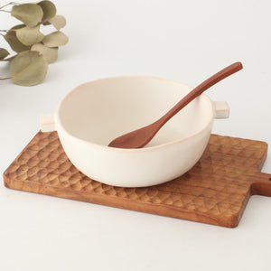 Craft Ishikawa Hand-held Gratin Dish White Heat-resistant L | Banko Ware