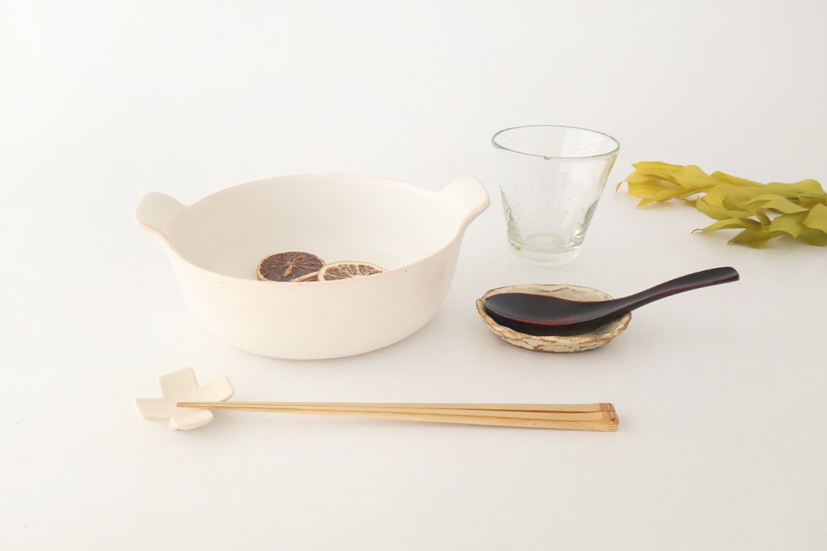 Craft Ishikawa Ramen Pot White Heat-resistant | Banko Ware