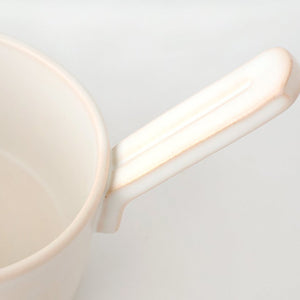 Craft Ishikawa Milk Pot White Heat Resistant | Banko Ware