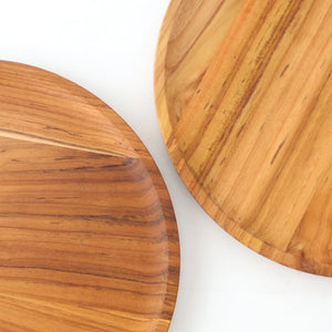 Bread Plate natural wood  L