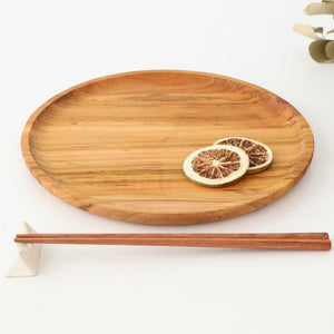 Bread Plate natural wood  L