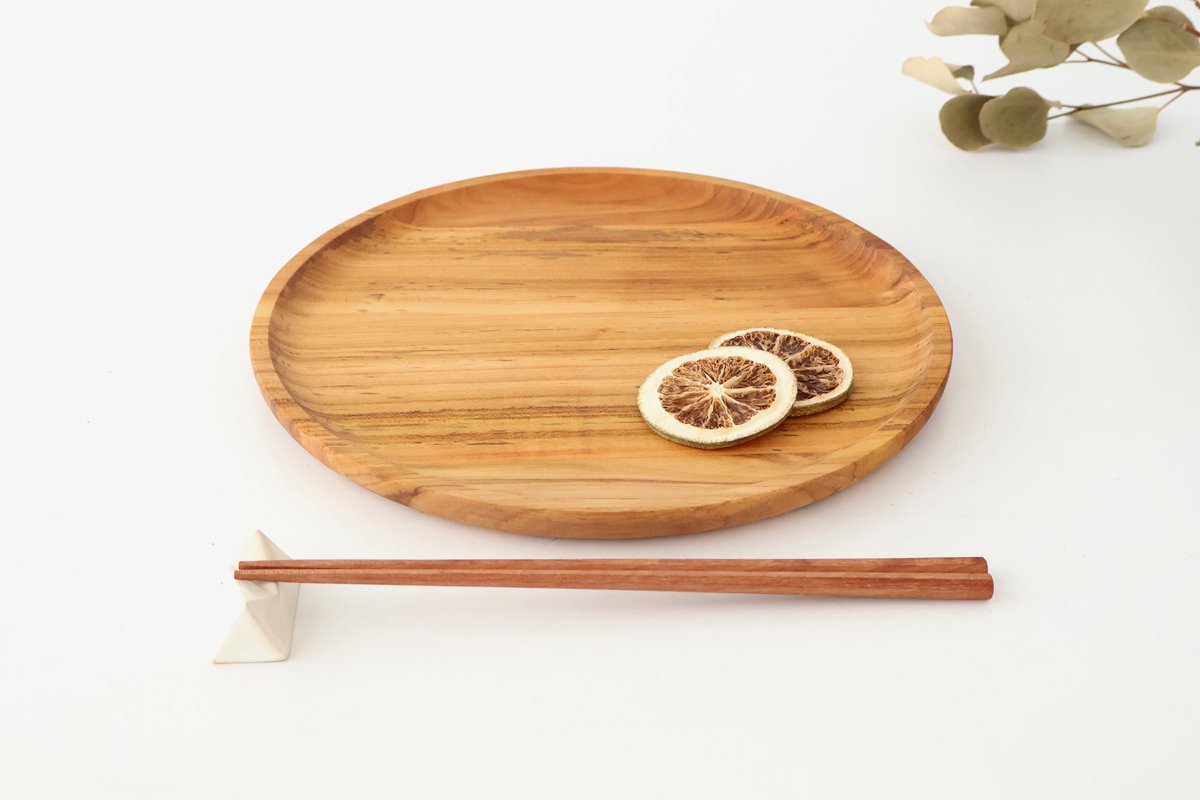 Bread Plate natural wood  L