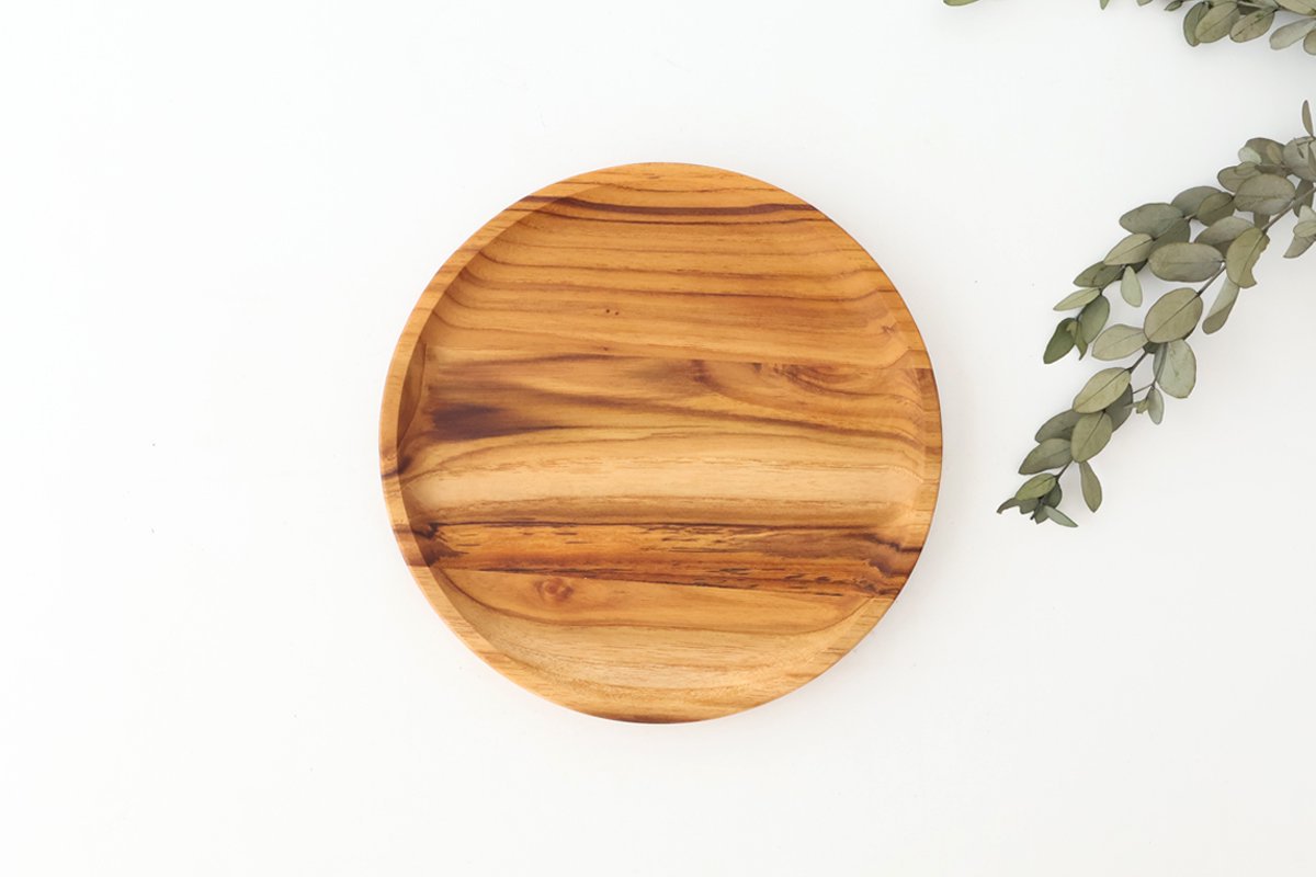 Bread Plate natural wood  M