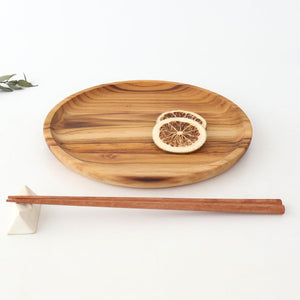 Bread Plate natural wood  M