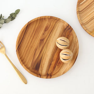 Bread Plate natural wood  M