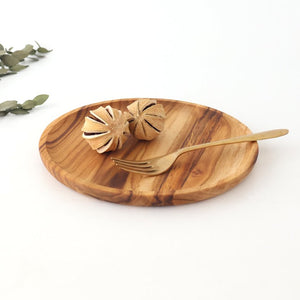 Bread Plate natural wood  M