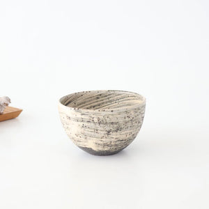 Round Bowl White Storm 9㎝/3.5in | Kobachi Shigaraki Ware