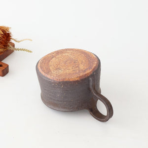 Kosendo Soup Mug Brown Tag | Shigaraki Ware