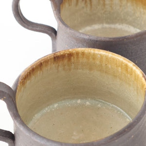 Kosendo Soup Mug Brown Tag | Shigaraki Ware