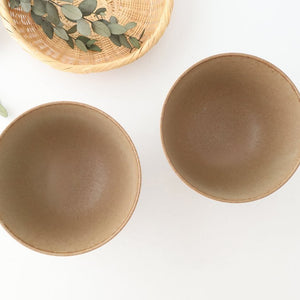 [UTSUWABI Special Order] Donburi Bowl Brown L | Mino Ware