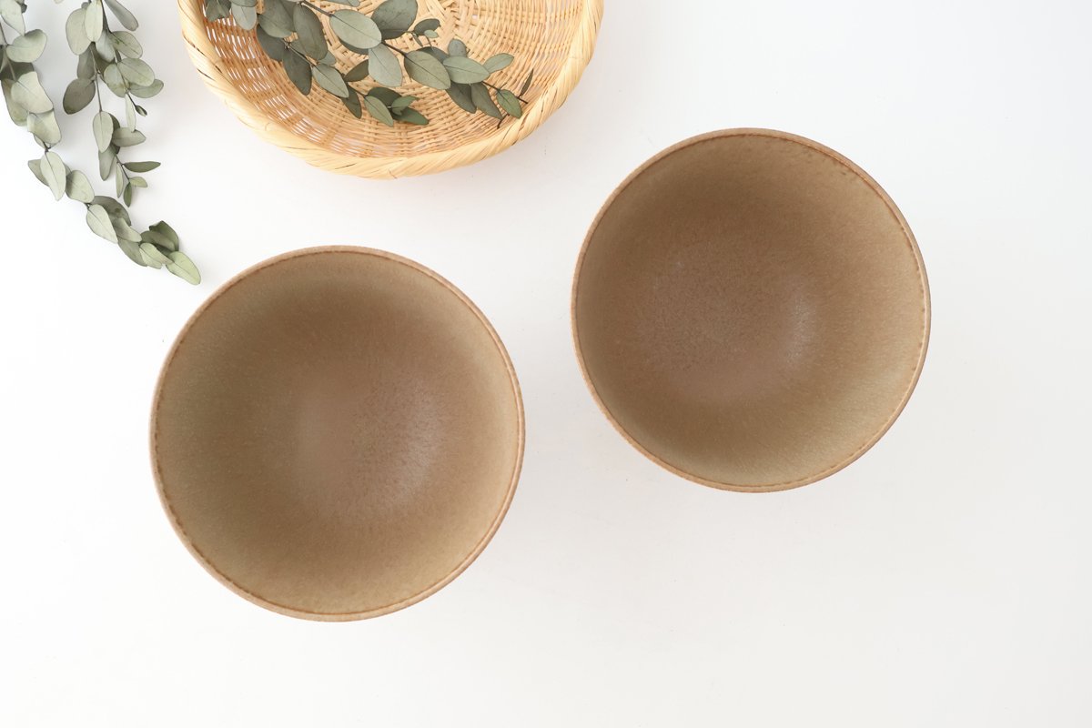 [UTSUWABI Special Order] Donburi Bowl Brown L | Mino Ware