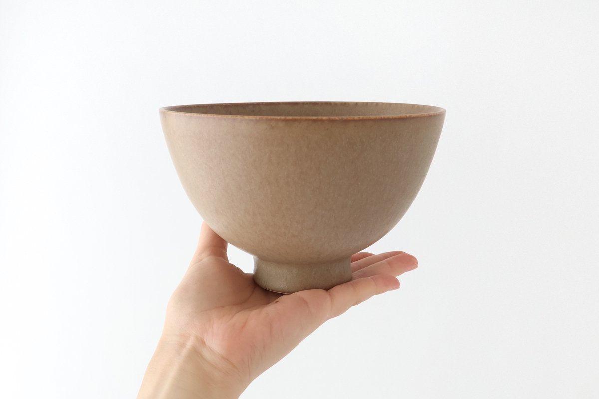 [UTSUWABI Special Order] Donburi Bowl Brown L | Mino Ware