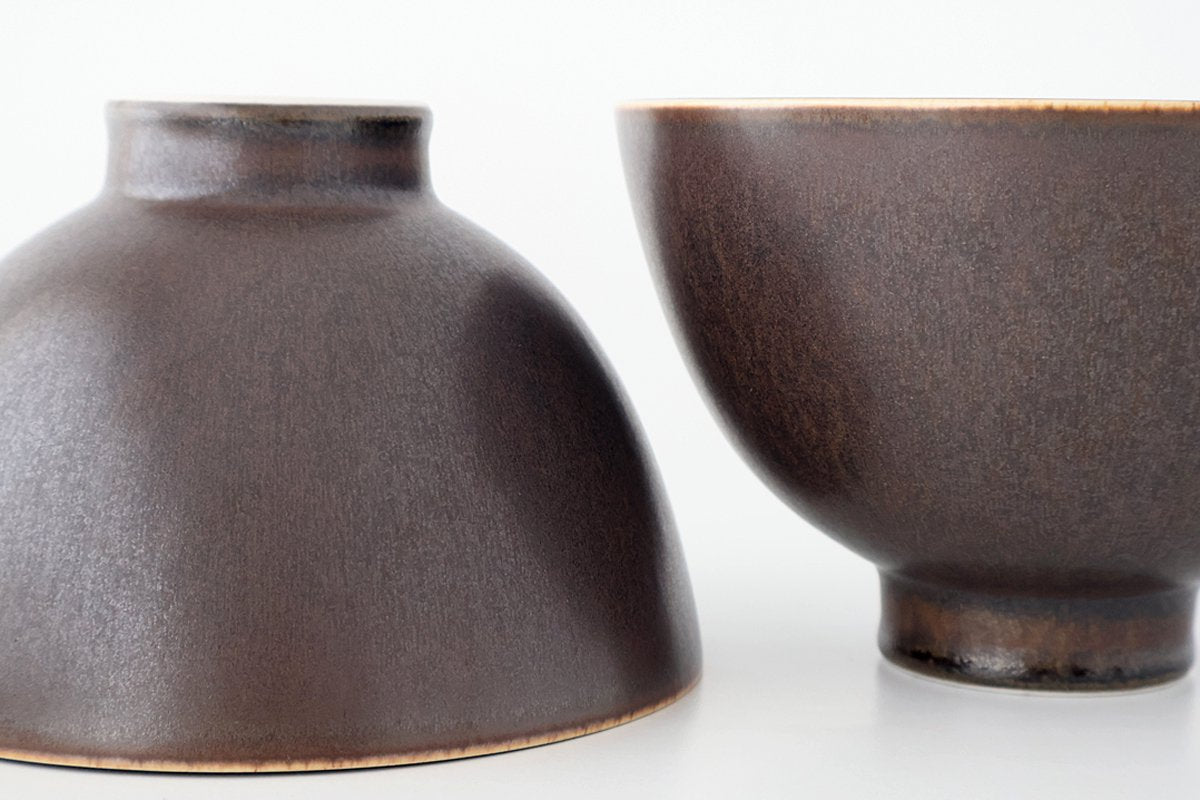 [UTSUWABI Special Order] Donburi Bowl Bronze L | Mino Ware