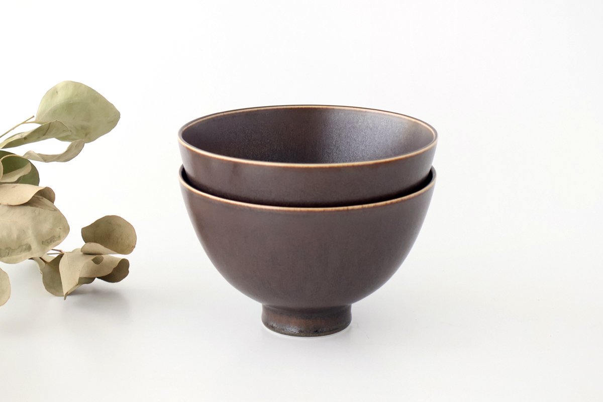 [UTSUWABI Special Order] Donburi Bowl Bronze L | Mino Ware