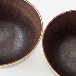 [UTSUWABI Special Order] Donburi Bowl Bronze L | Mino Ware