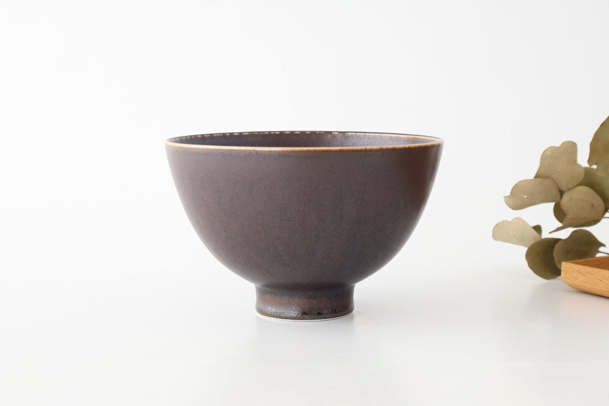 [UTSUWABI Special Order] Donburi Bowl Bronze L | Mino Ware