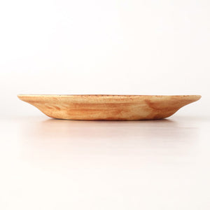 Craft Ishikawa Rim Plate Sabi 22cm/8.7in | Banko Ware