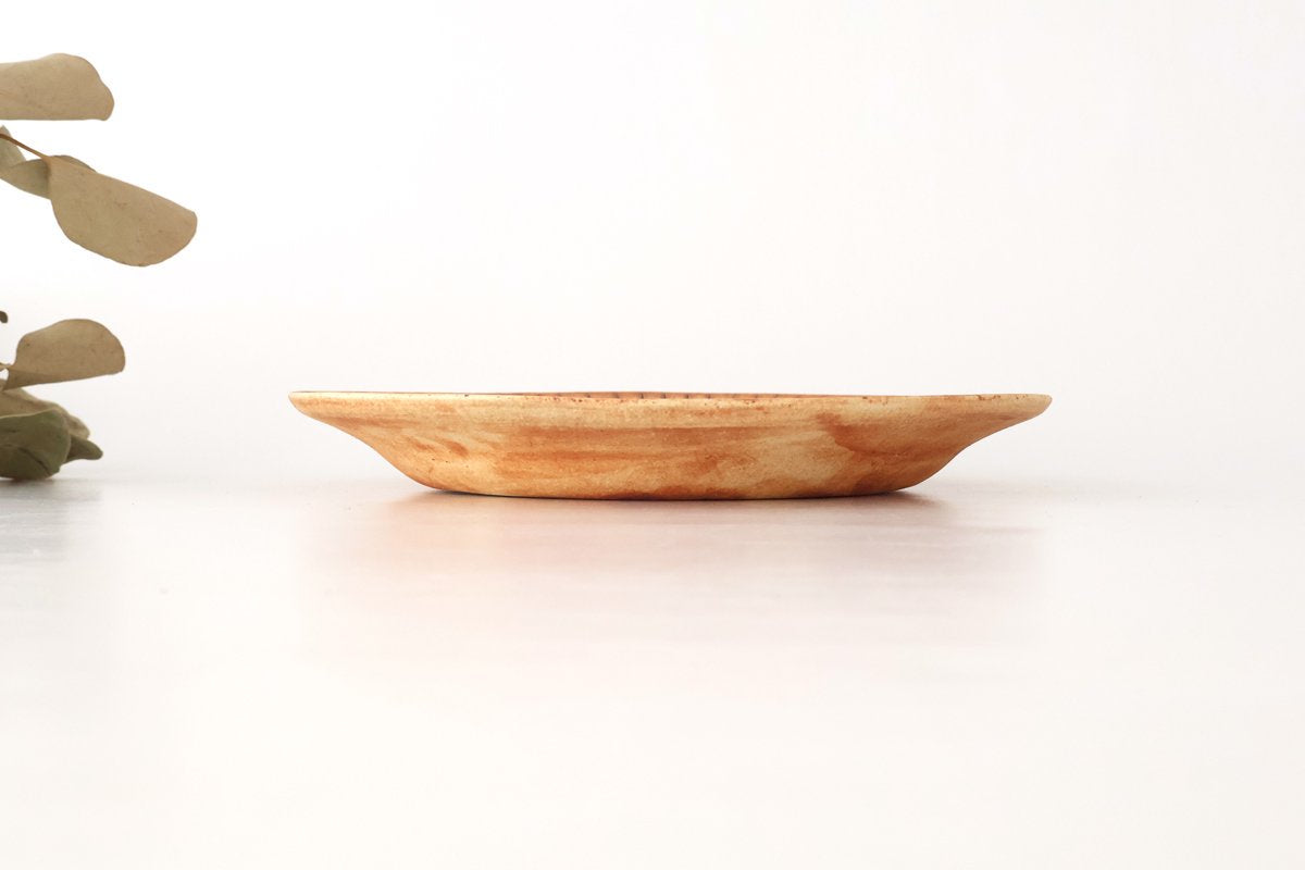 Craft Ishikawa Rim Plate Sabi 22cm/8.7in | Banko Ware