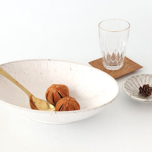 Oval Bowl  White 25cm/9.8in | Serving Bowl Mino Ware