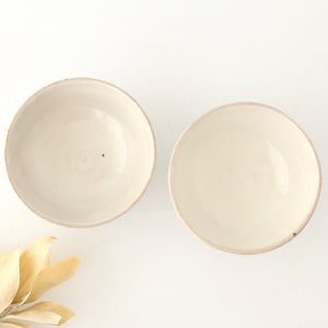 Rough Clay Rice Bowl White | Mino Ware