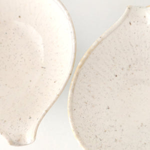 Small Bowl Fig-shape White 9cm/3.5in | Kobachi Mino Ware