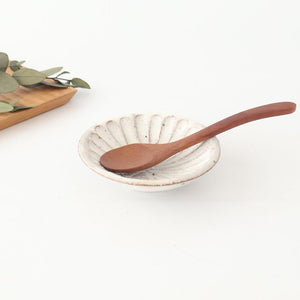 White Shaving Small Plate Kohiki | Mino Ware