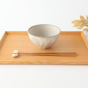 [Uchiru special order]Rice Bowl Matte Gray L | Mino Ware