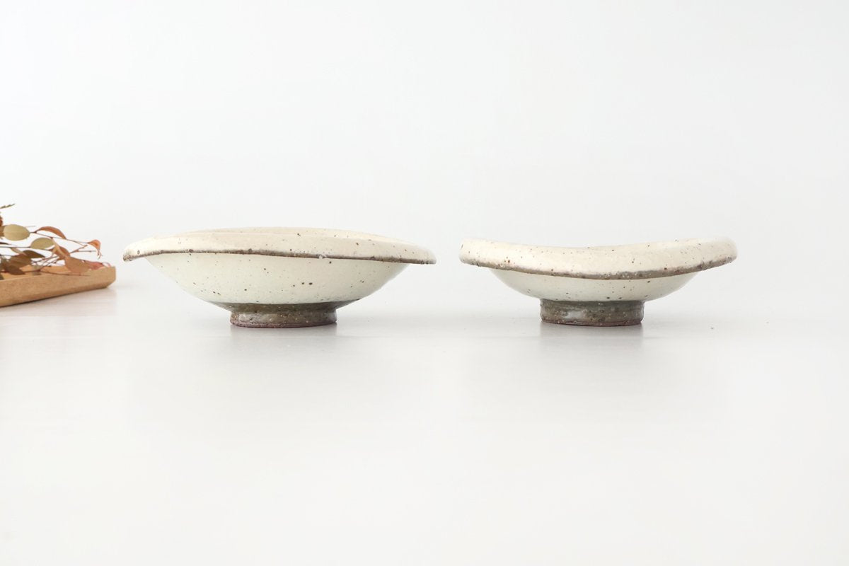 Serving Bowl White Kohiki | Mino Ware