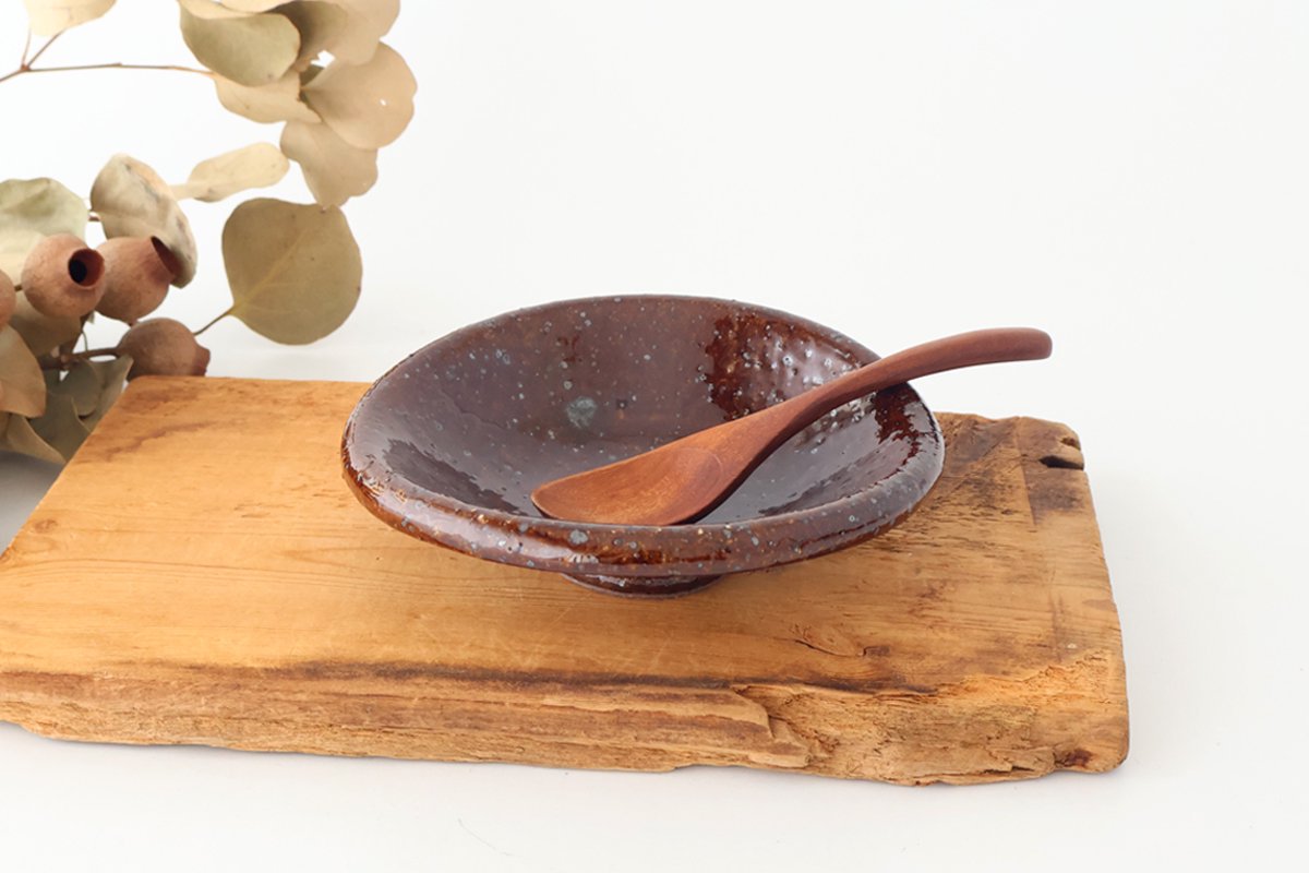 Serving Bowl Brownglaze | Mino Ware