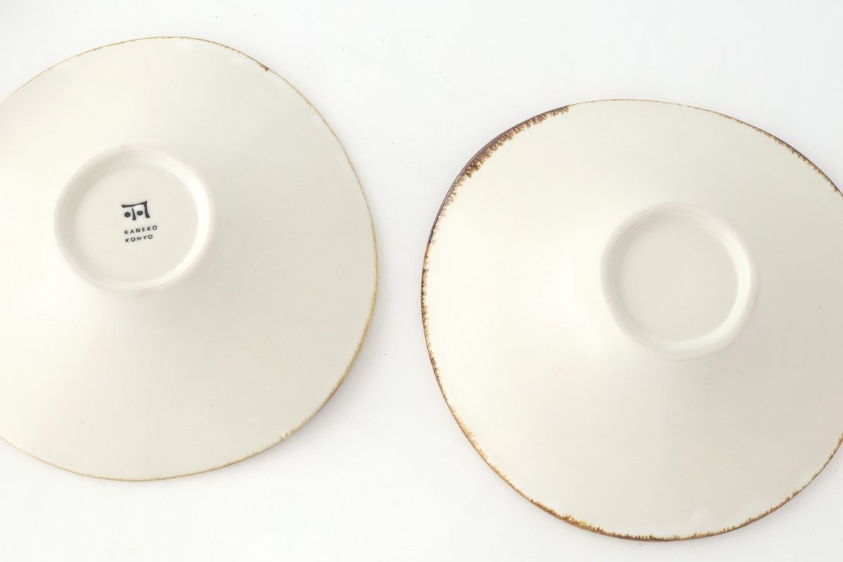 Morning Glory-shaped Bowl White | Serving Bowl Mino Ware