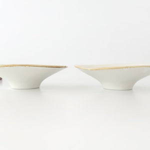 Morning Glory-shaped Bowl White | Serving Bowl Mino Ware