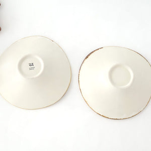 Morning Glory-shaped Bowl White | Serving Bowl Mino Ware