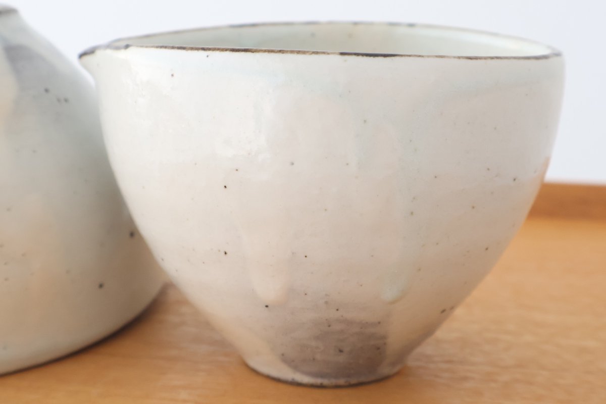 Katakuchi Small Bowl Kohiki | Shigaraki Ware