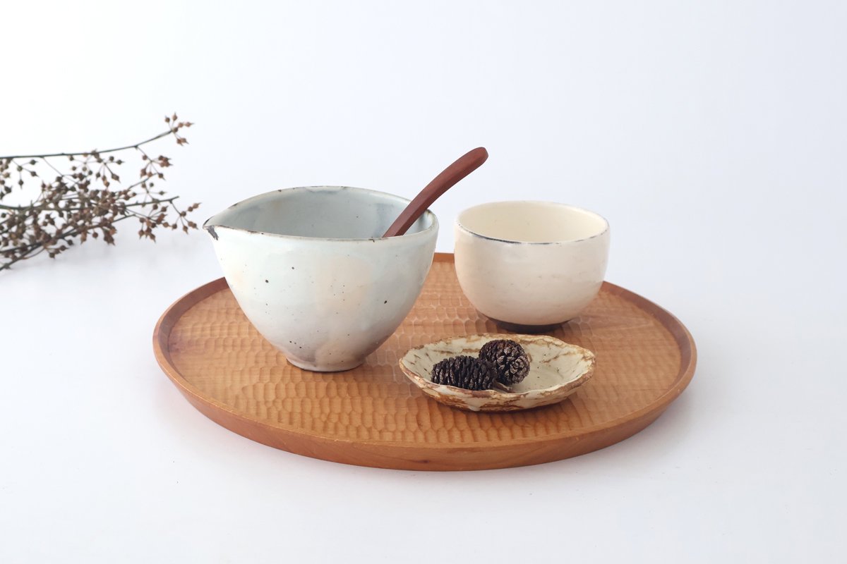 Katakuchi Small Bowl Kohiki | Shigaraki Ware