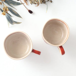 Zoho Kiln Footed Mug Red Rabitt | Mino Ware