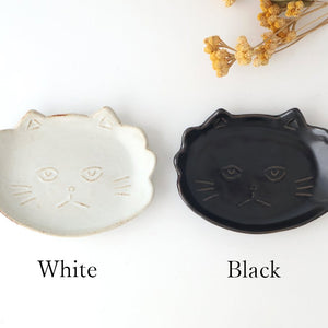 sen TWIN CATS plate White | Hasami Ware