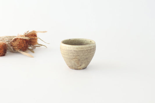 Small Cup Green | Yunomi Shigaraki ware