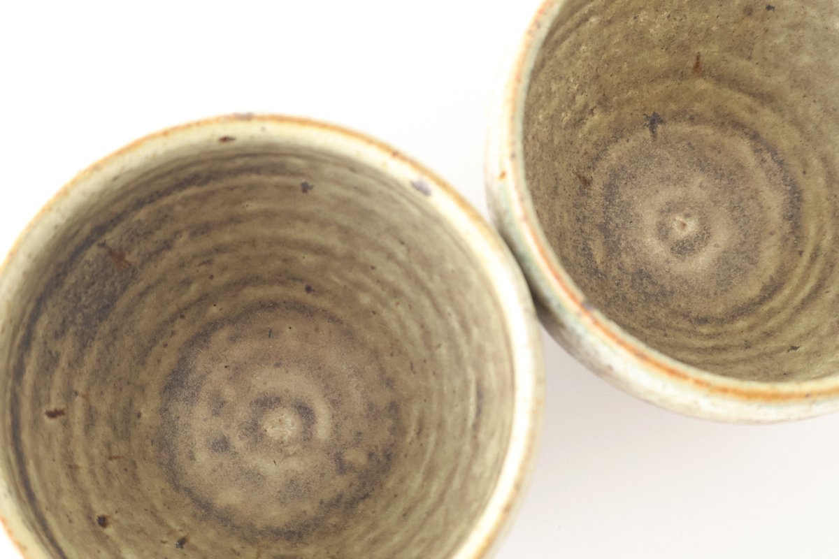 Small Cup Green | Yunomi Shigaraki ware