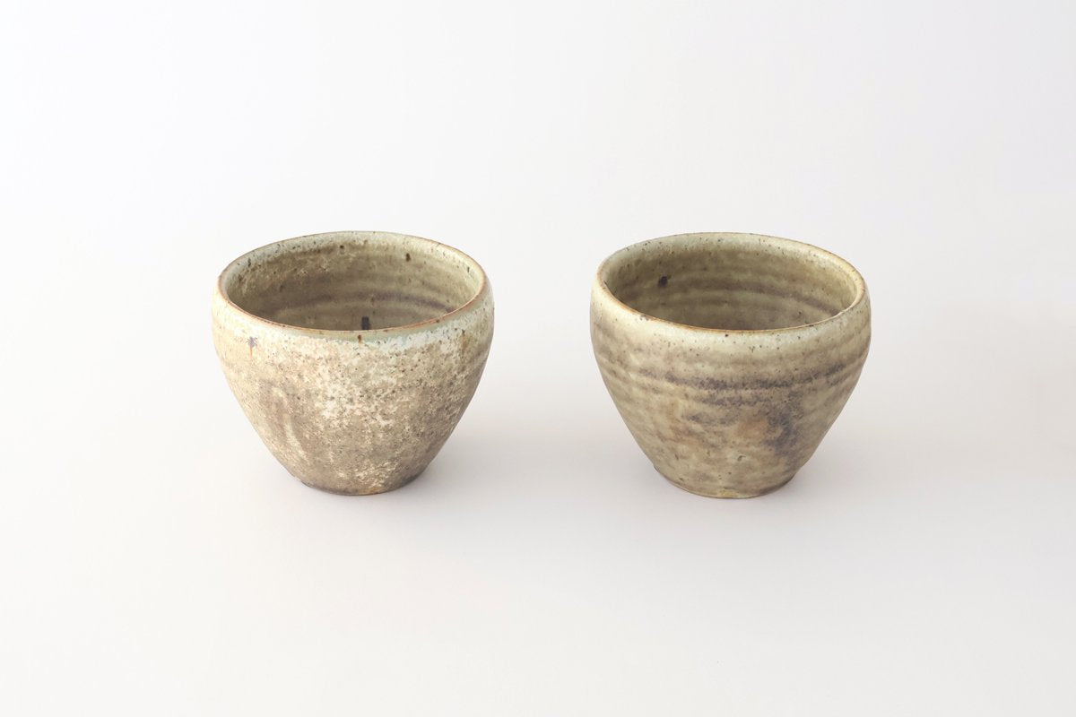 Small Cup Green | Yunomi Shigaraki ware