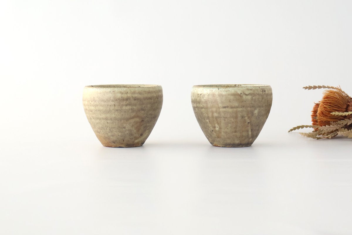 Small Cup Green | Yunomi Shigaraki ware