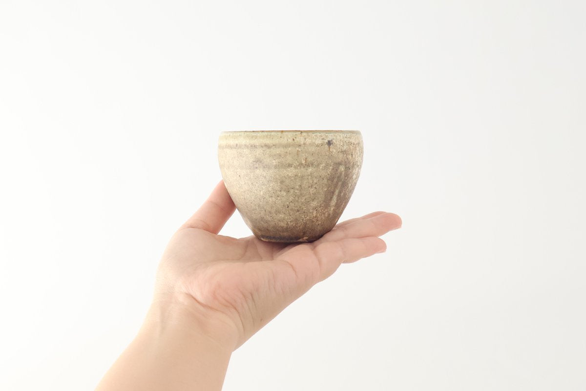 Small Cup Green | Yunomi Shigaraki ware