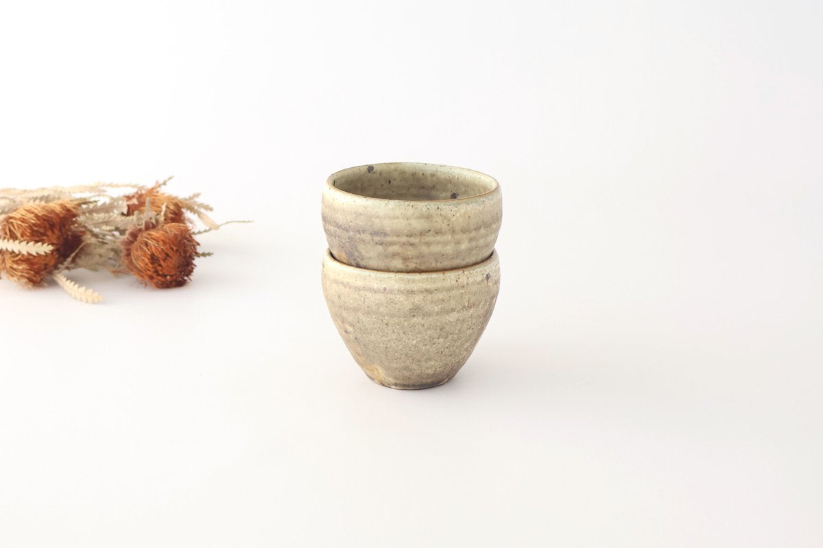 Small Cup Green | Yunomi Shigaraki ware