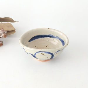 Small Bowl Blue Round Pattern | Kobachi Mino Ware